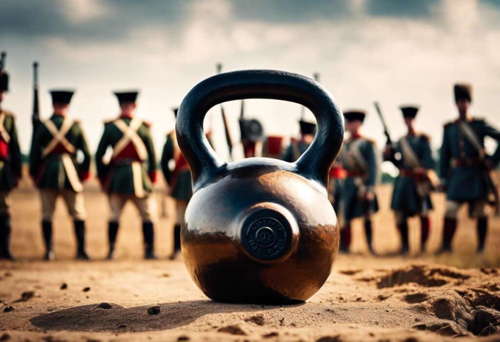 Histoire du kettlebell : l'entraînement de Napoléon et son impact