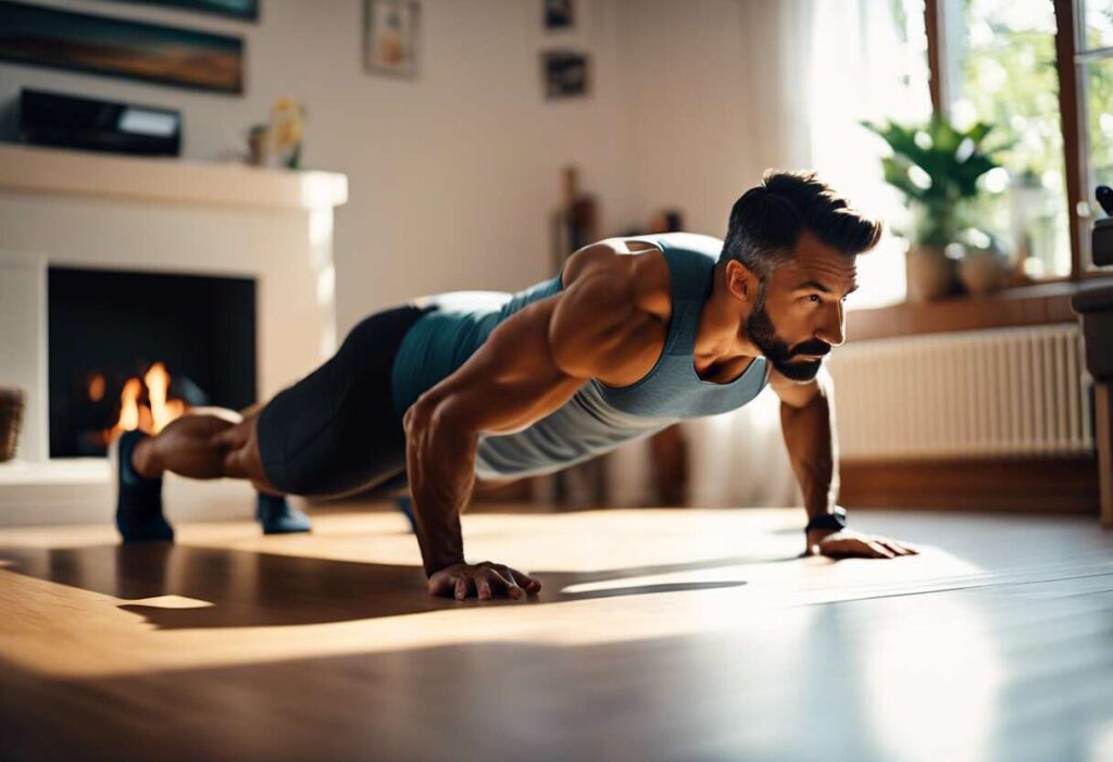 Exercices efficaces pour muscler pectoraux et triceps à domicile