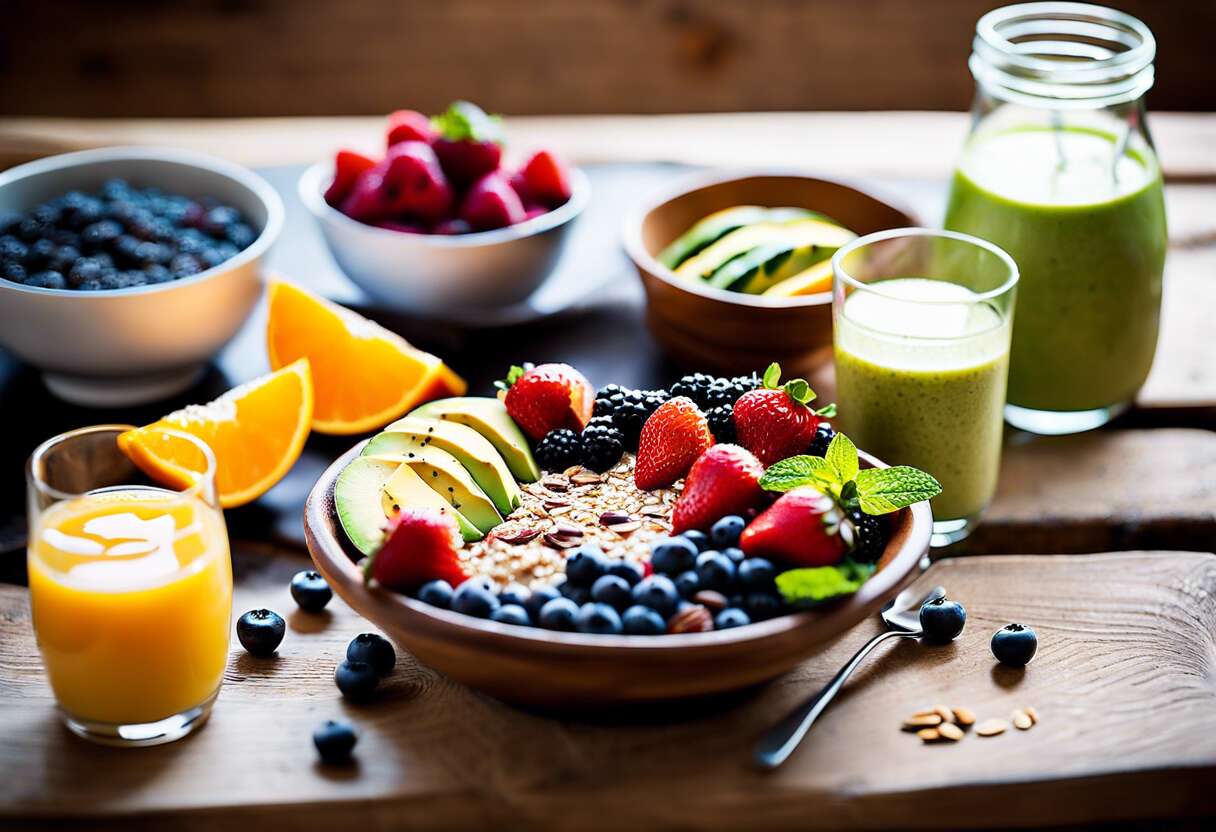 Petit-déjeuner sain : idées et recettes pour bien commencer la journée