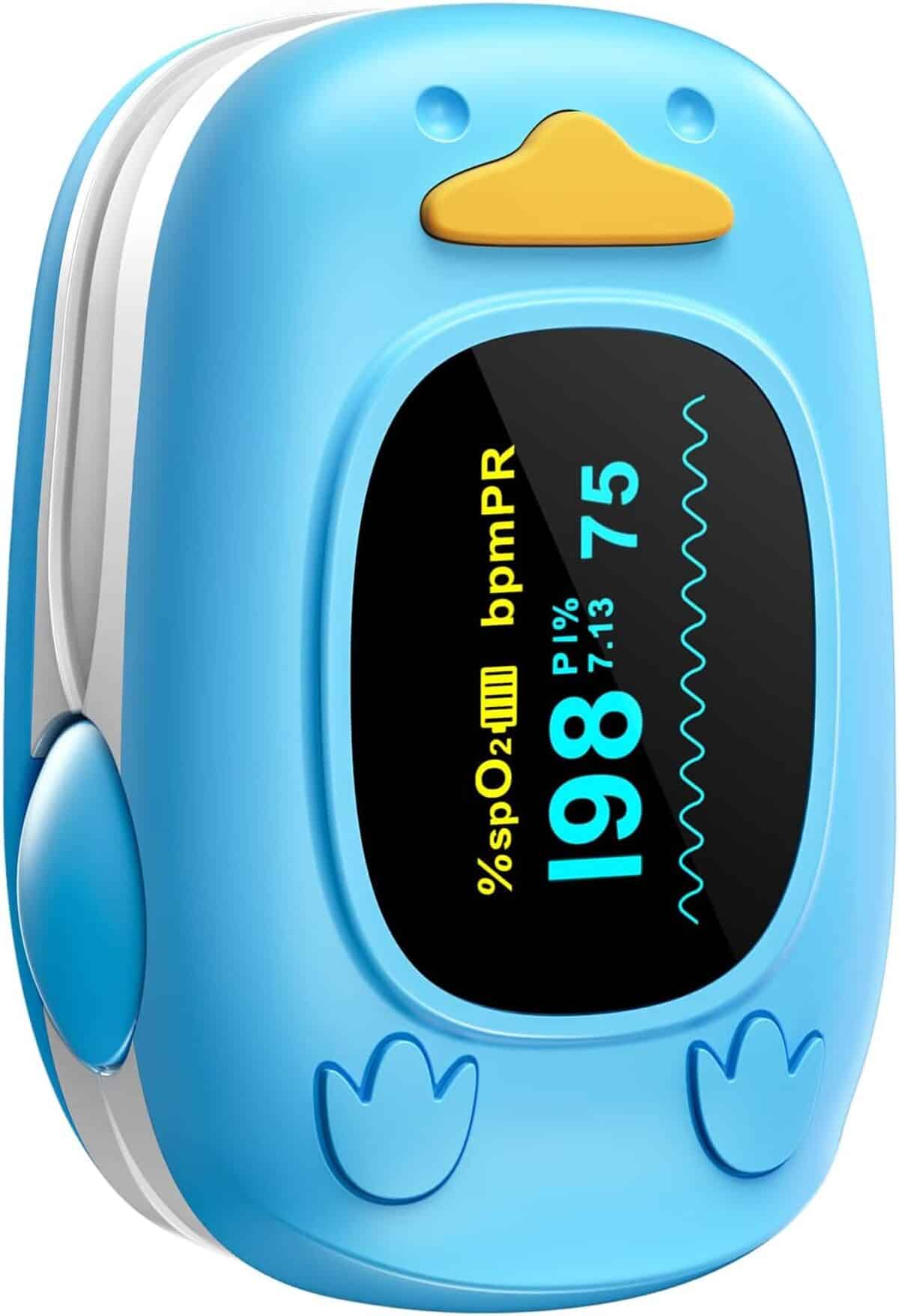 Test Oxymètre HealthTree : suivi de l'oxygène pour enfants