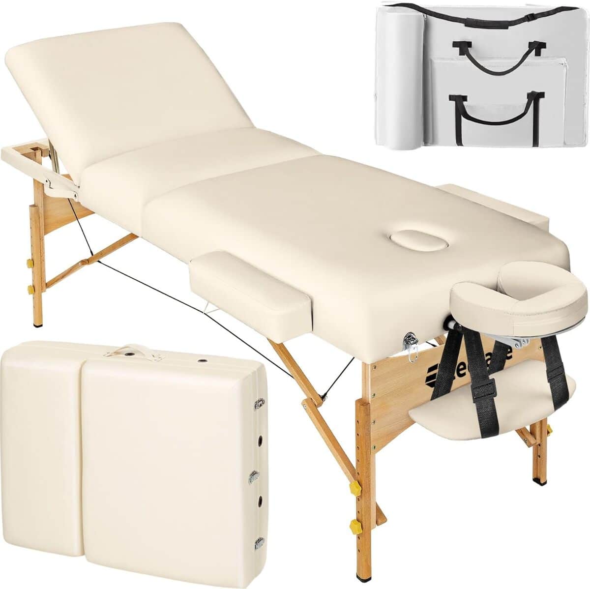 Test de la table de massage pliante TecTake : confort et praticité