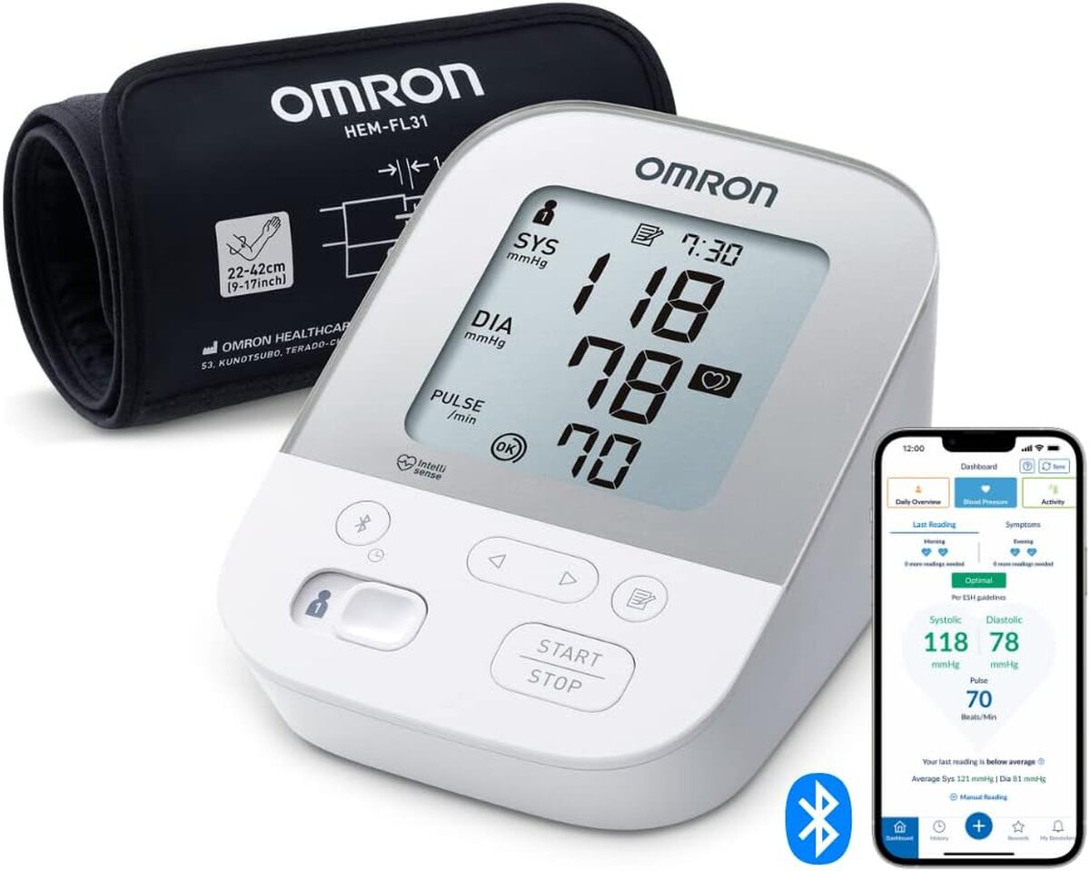 Test du moniteur OMRON X4 Smart : précision et connectivité Bluetooth