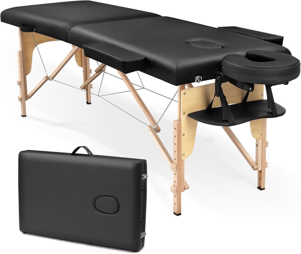 Test : table de massage Higliocas 2 zones bois pour pro