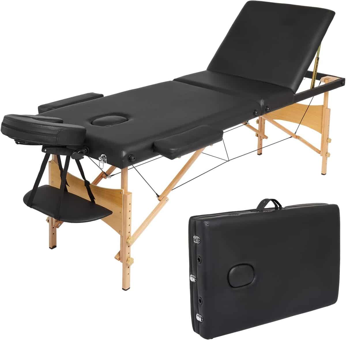 Test : table de massage Mondeer, confort portable garanti