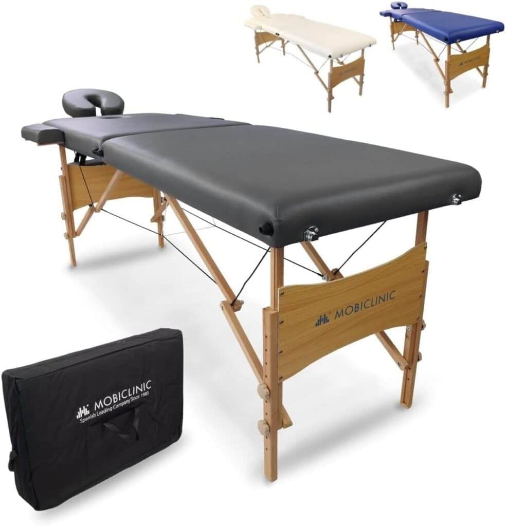 Test : table de massage pliante Mobiclinic CM-01 Light