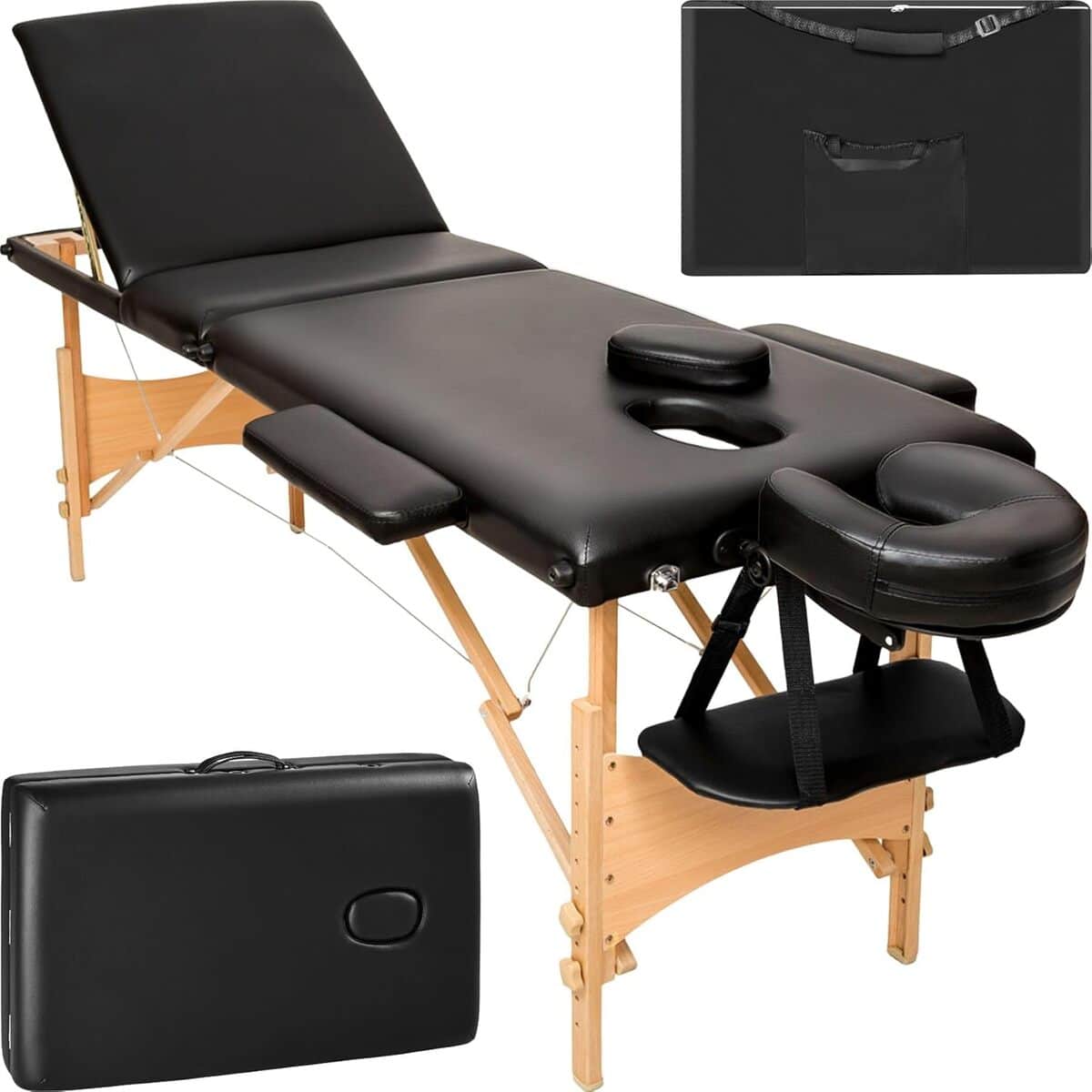 Test : table de massage pliante TecTake 3 zones