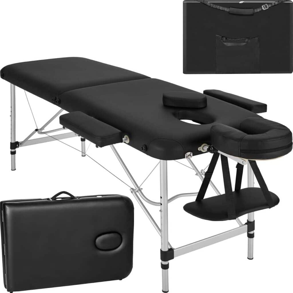 Test : table de massage pliante TecTake® 2 zones