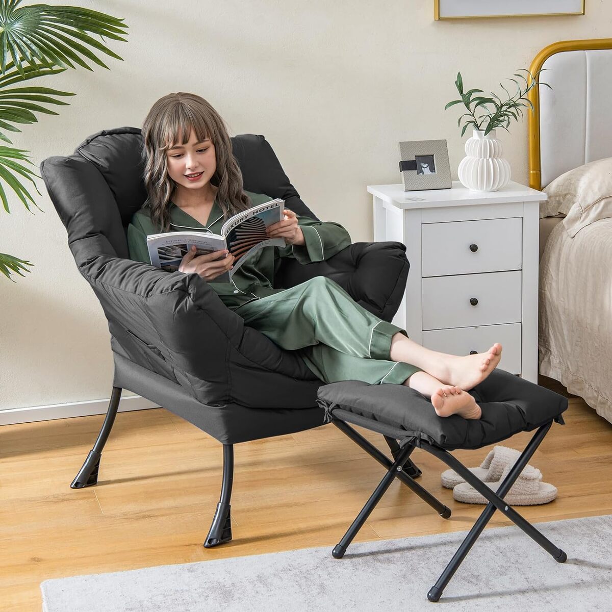 Avis fauteuil Costway : confort scandinave au rendez-vous