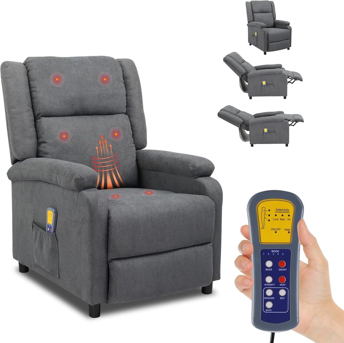 Test du fauteuil relax électrique Leadzm : confort et innovation