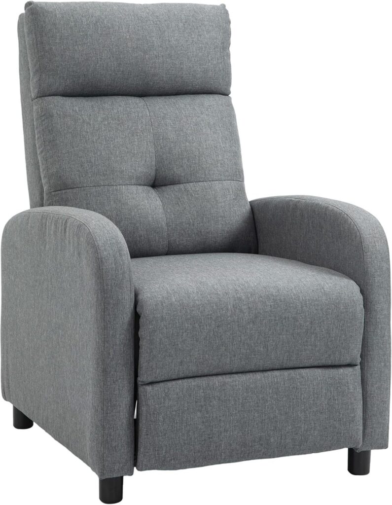 Test du fauteuil relaxation HOMCOM : confort et design moderne