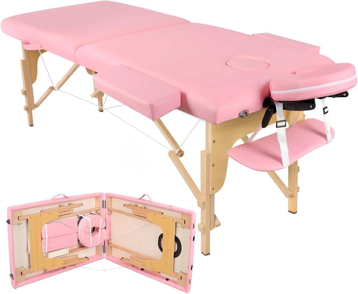 Test : table de massage pliable Higliocas 2 zones