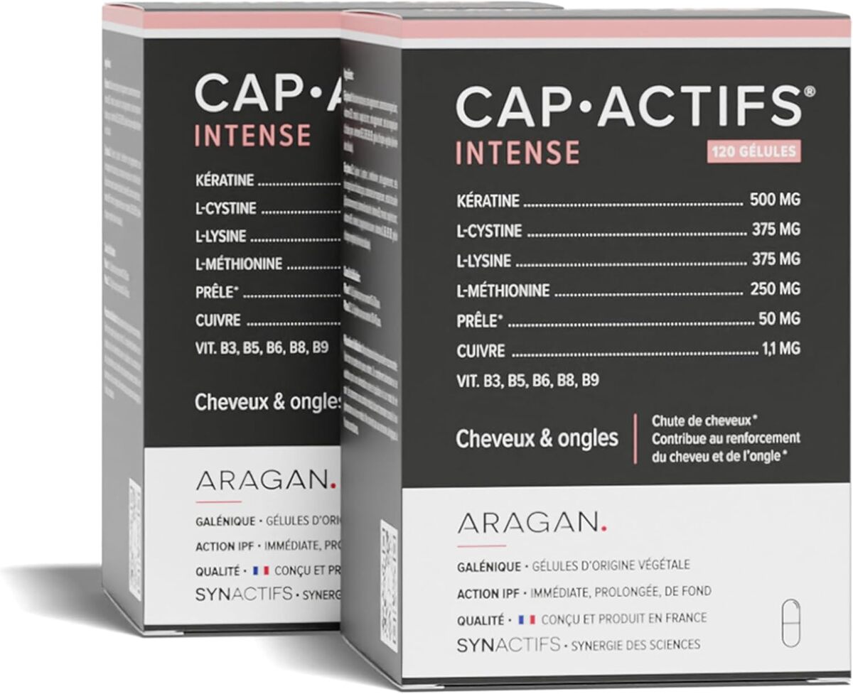 Avis sur Aragan Synactifs : renforcement des cheveux et ongles
