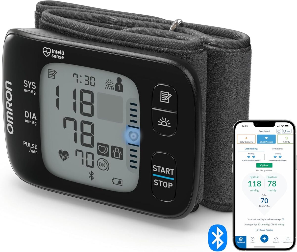 Test du tensiomètre OMRON RS7 Intelli IT : technologie portable et connectée