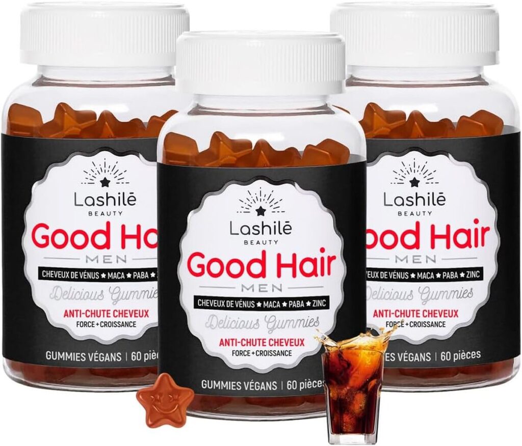 Avis : lashilé Beauty Good Hair Men Vitamins, le secret pour des cheveux forts