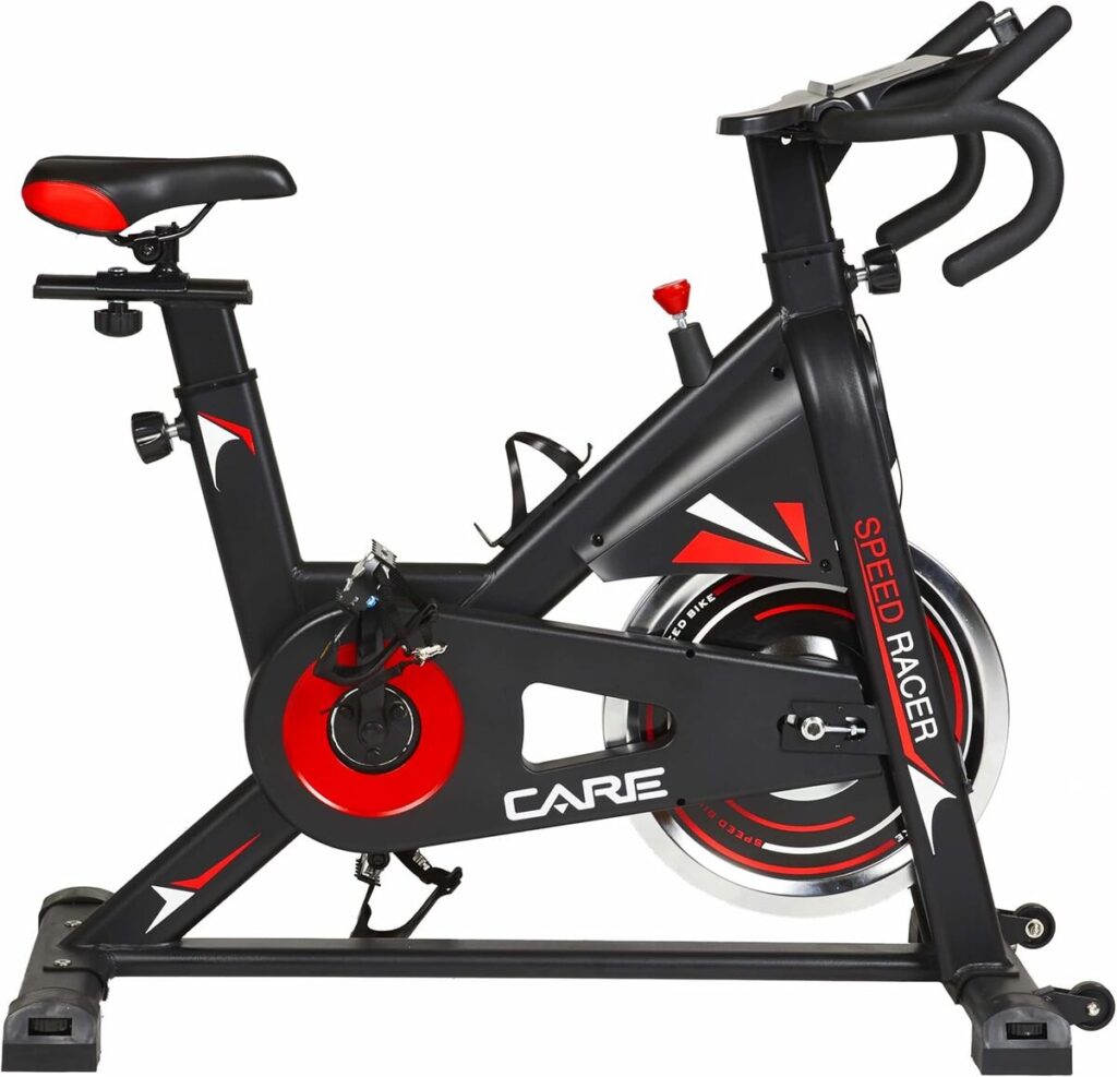 Test du vélo de biking Care Fitness Speed Racer : performance et confort ajustable