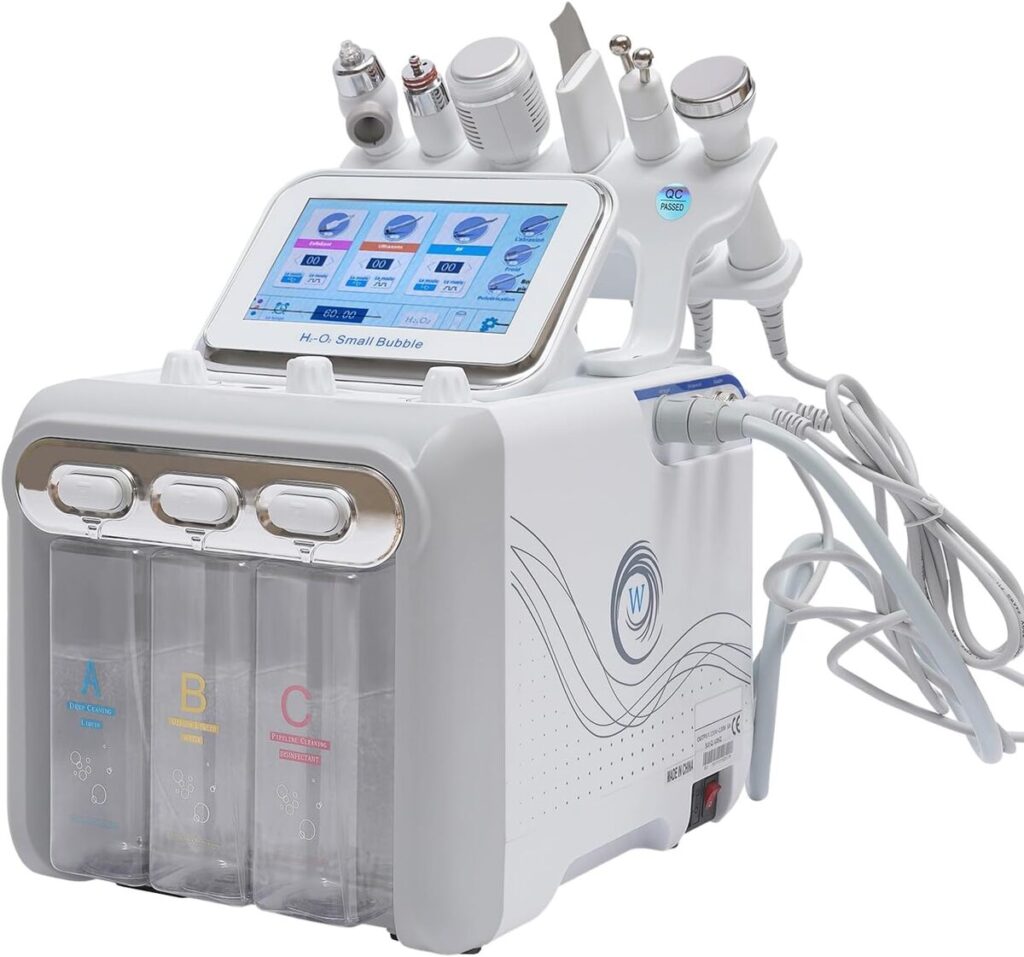Test de la machine hydrafacial XUEMANSHOP Hydrodermabrasion 6 en 1