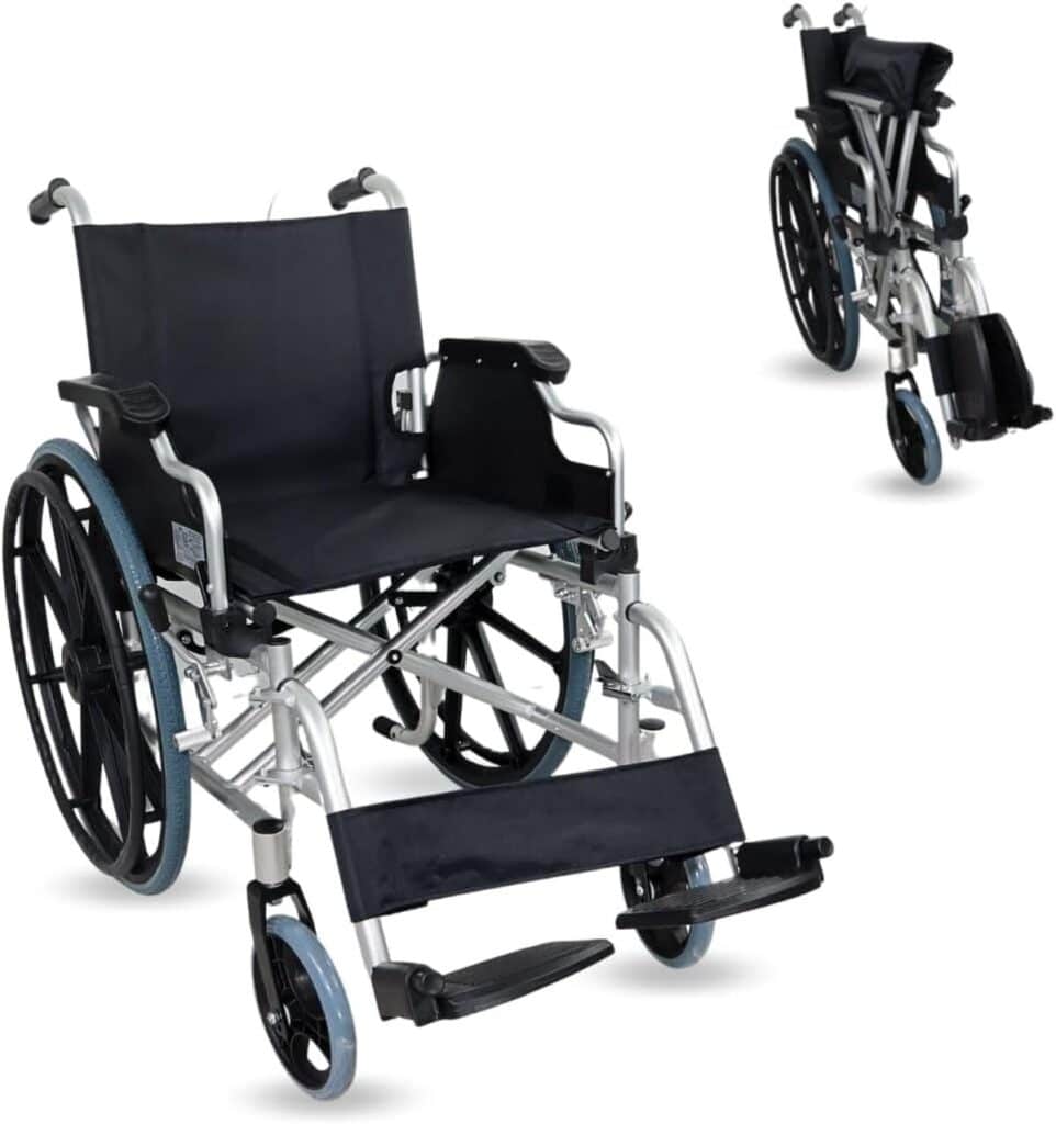 Test de la mobiclinic ópera : fauteuil roulant pliable et ergonomique