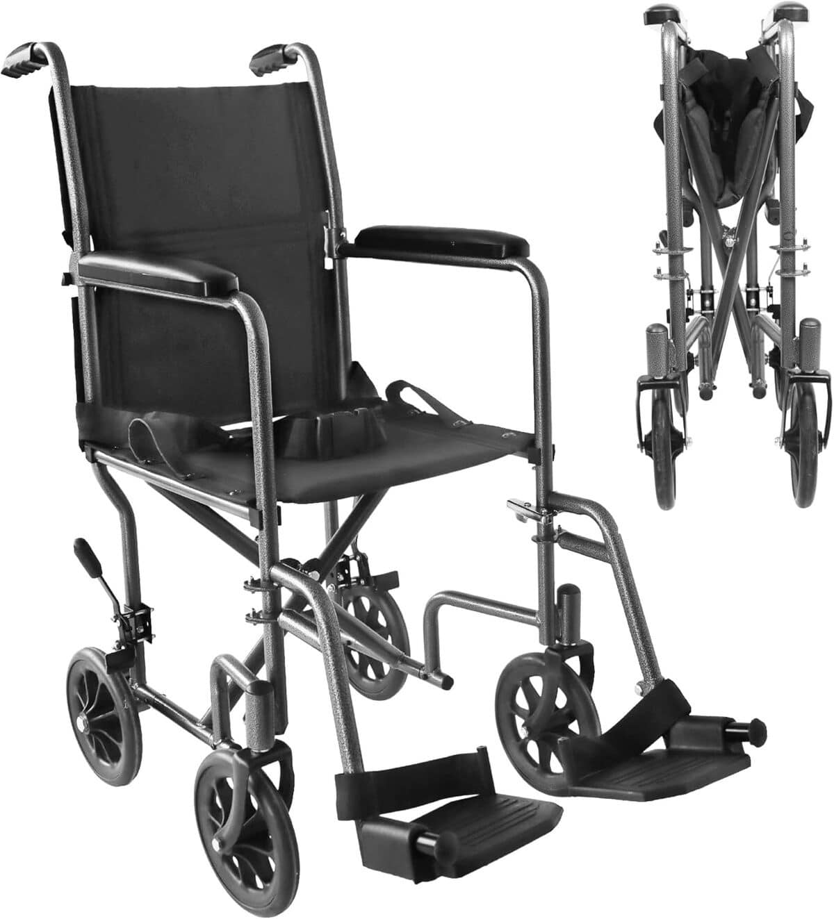 Test du fauteuil roulant pliable léger PEPE - siège étroit