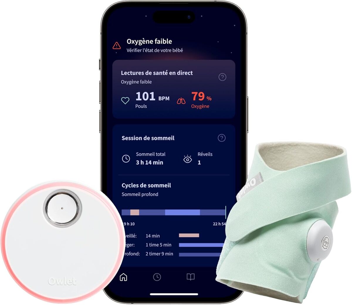 Test : owlet Dream Sock, la chaussette intelligente pour bébé