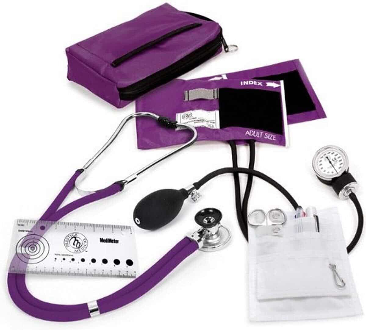 Test : kit manomètre et stéthoscope NCD Medical violet