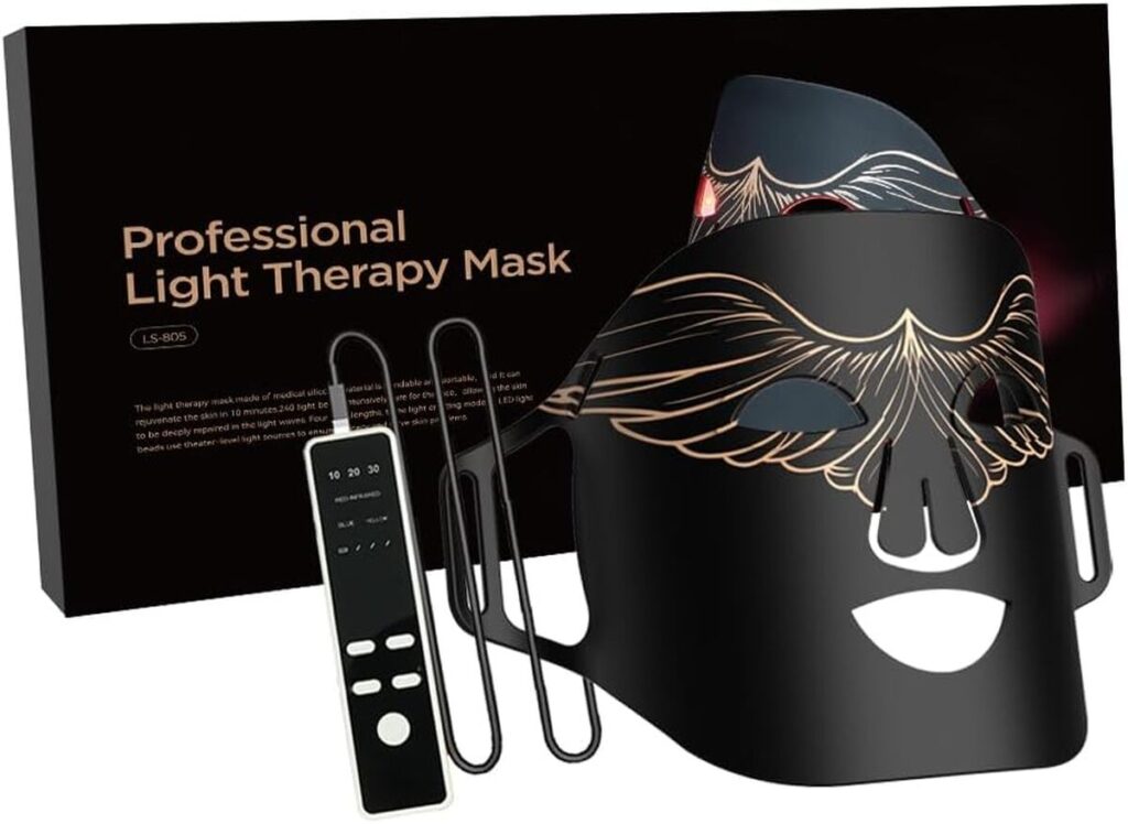 Test : masque de luminothérapie à LED Lescolton, 240 LED anti-âge