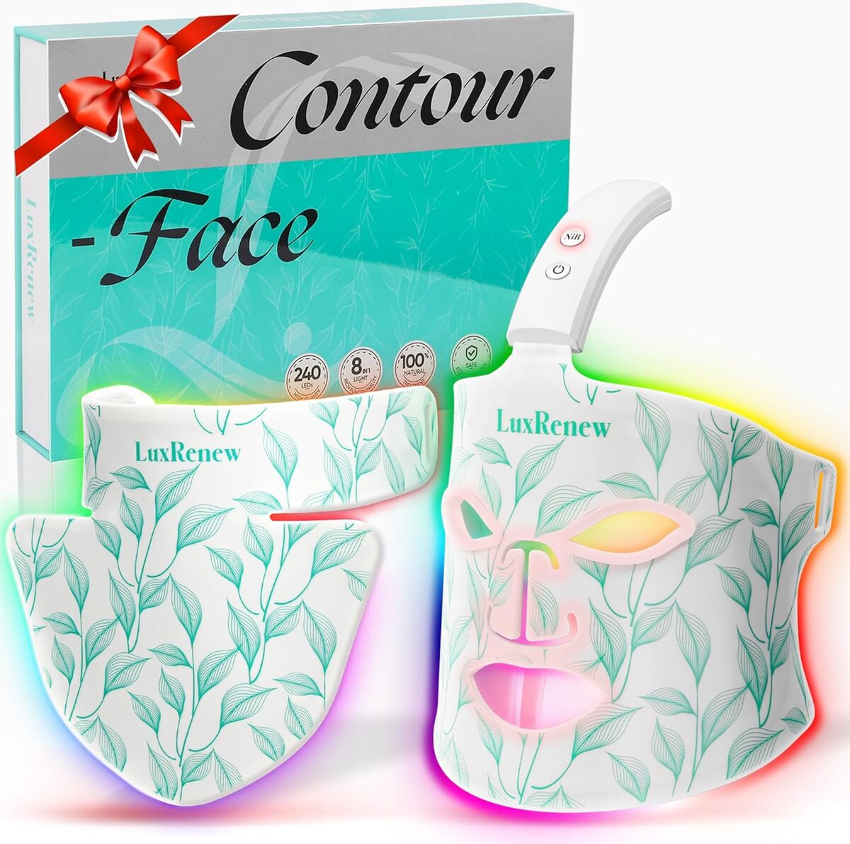 Test : masque LuxRenew à lumière rouge pour visage et cou