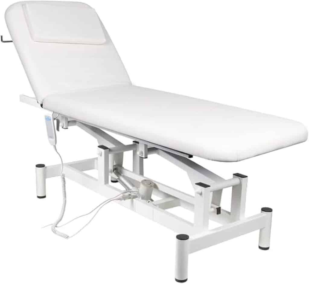 Test : table de massage électrique ACTIVESHOP 079 Blanc