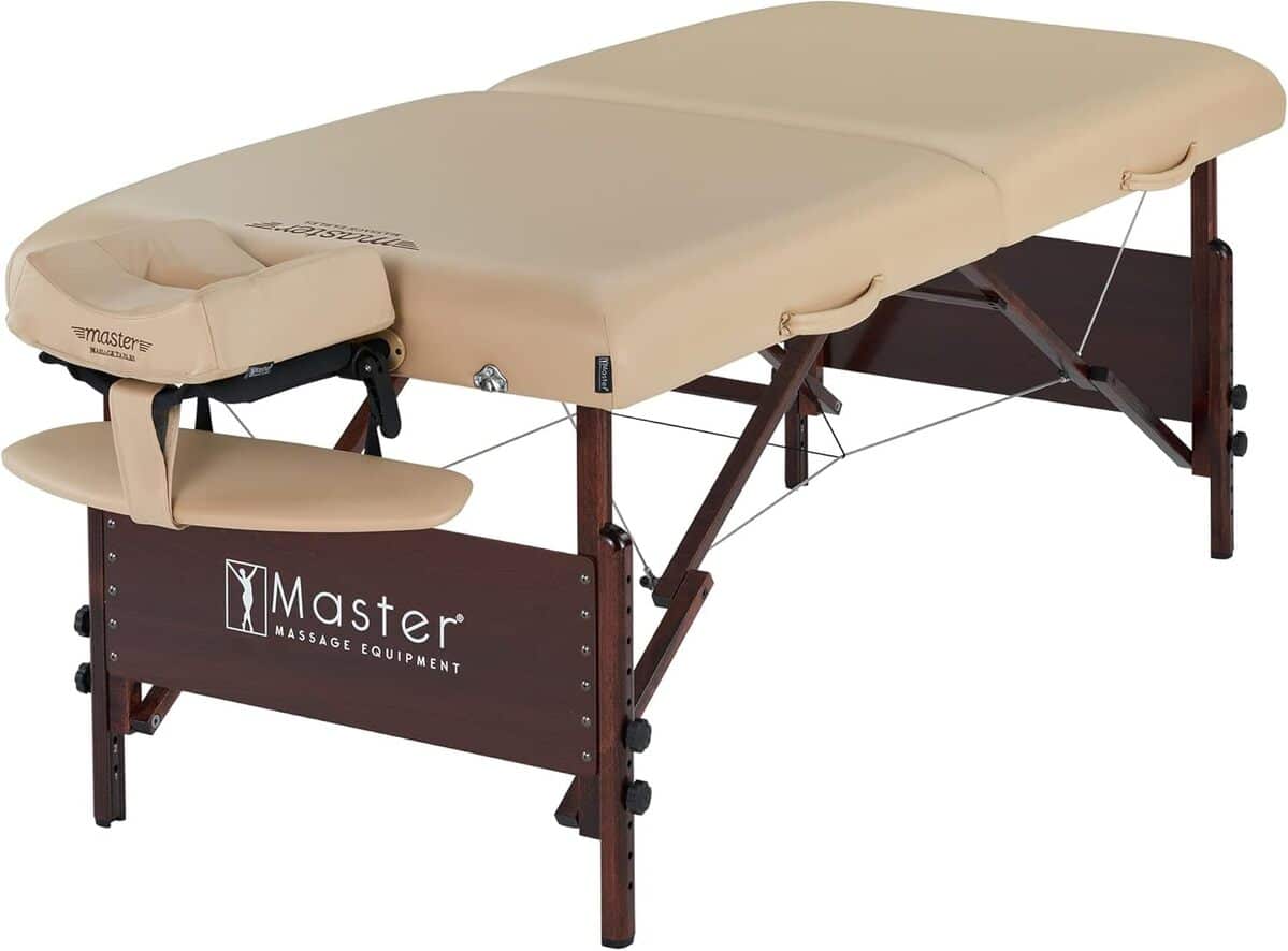 Test de la table de massage portable Master Massage Del Ray 71 cm
