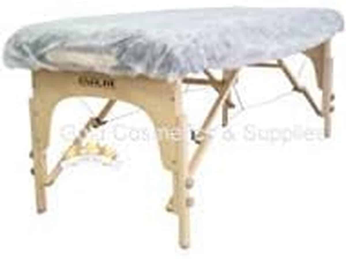Test du drap housse élastique jetable 100 carats pour table de massage