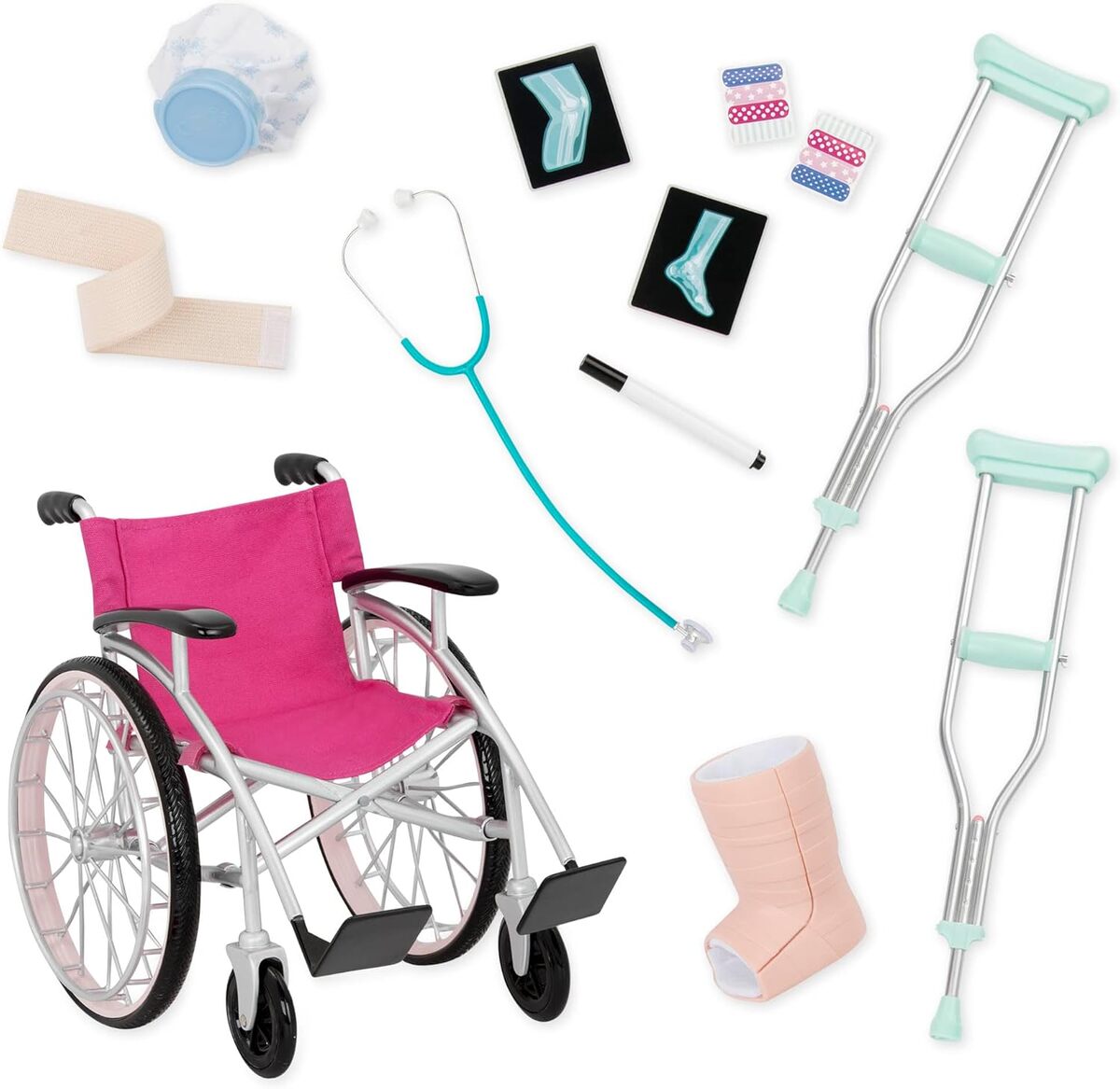 Test du fauteuil roulant Our Generation BD37988C1Z