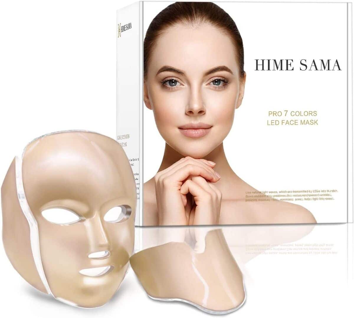 Test du masque facial LED Hime Sama : 7 couleurs pour visage et cou