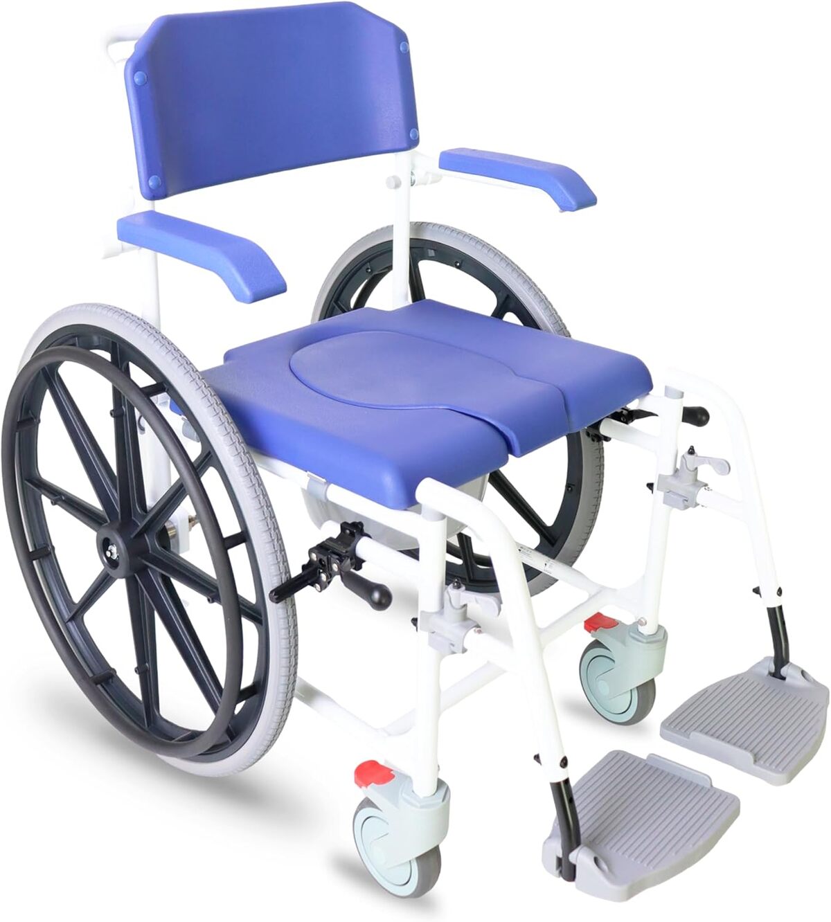 Test : fauteuil roulant douche KMINA PRO, la mobilité en confort