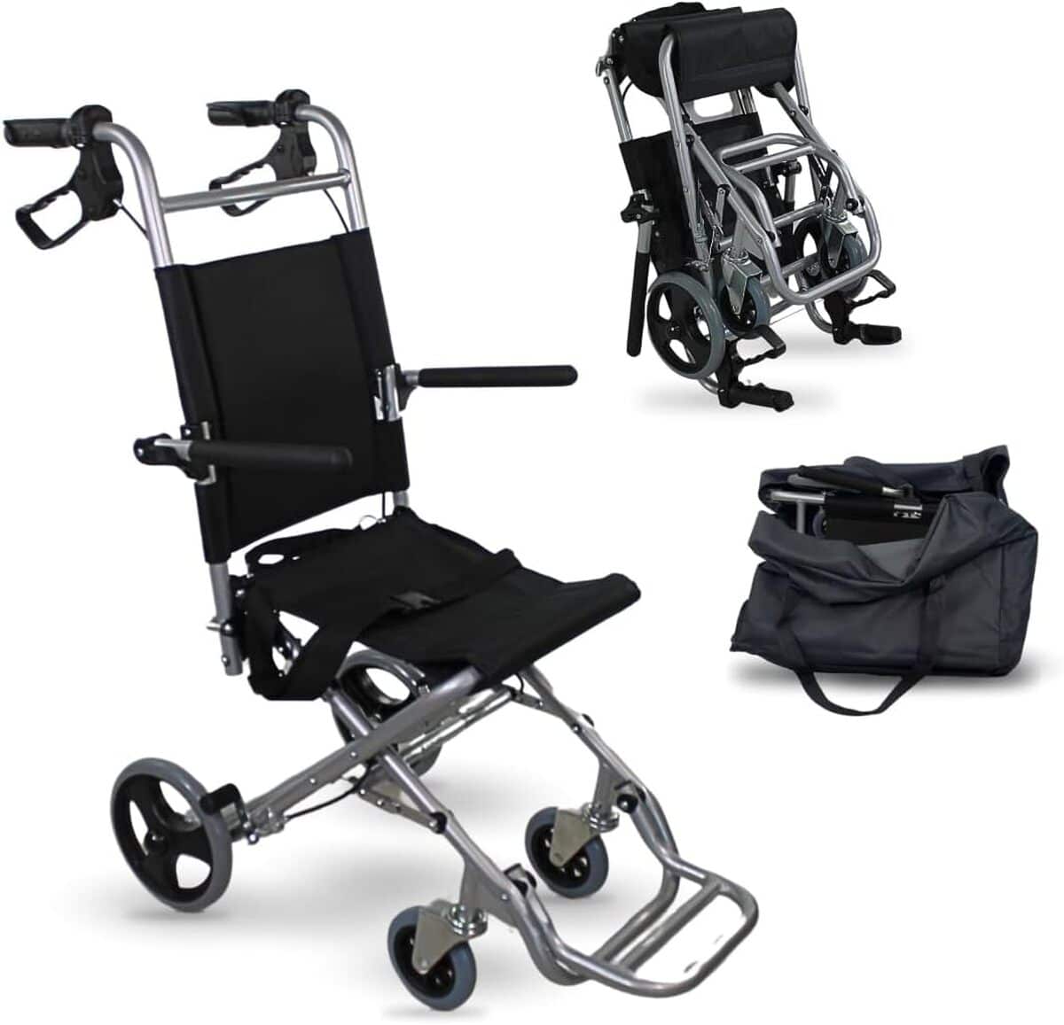 Test : fauteuil roulant pliant Mobiclinic Neptuno, léger et ergonomique