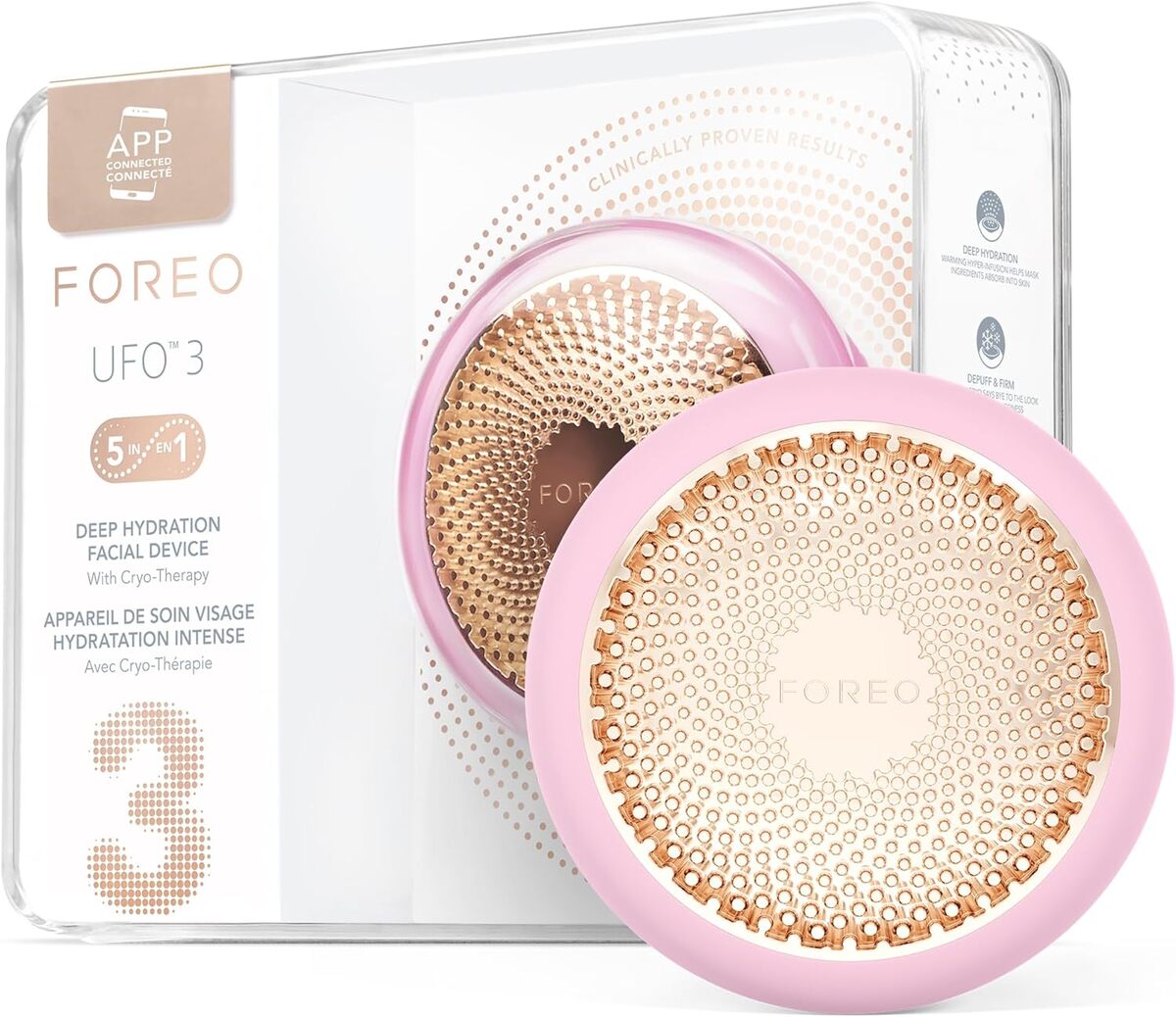 Test : uFO 3 Pearl Pink, le spa visage 5 en 1 high-tech
