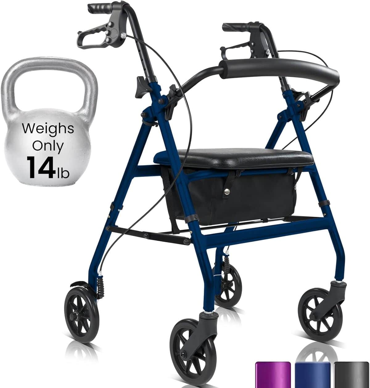 Test : déambulateur ultra léger Vive Mobility 4 roues