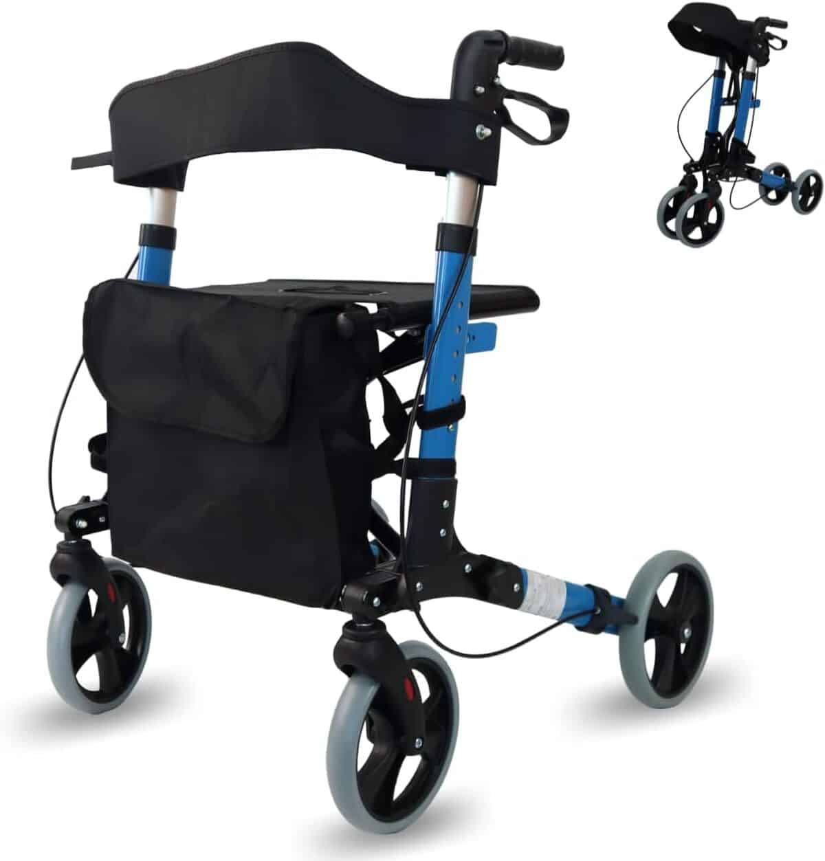 Test du déambulateur Mobiclinic trajano : léger et pratique