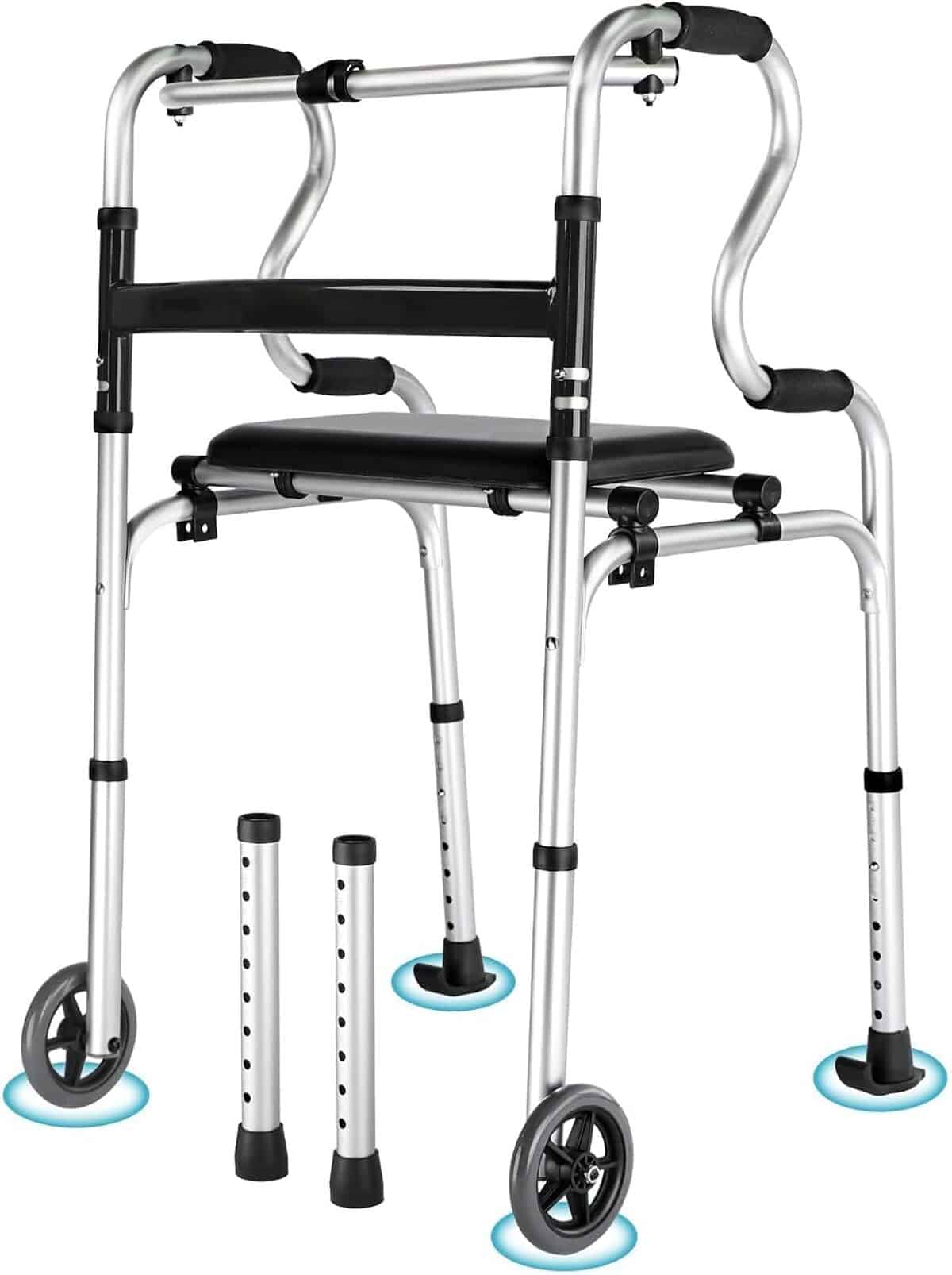 Test du déambulateur pliable EOSPRIM : compact et léger pour intérieur