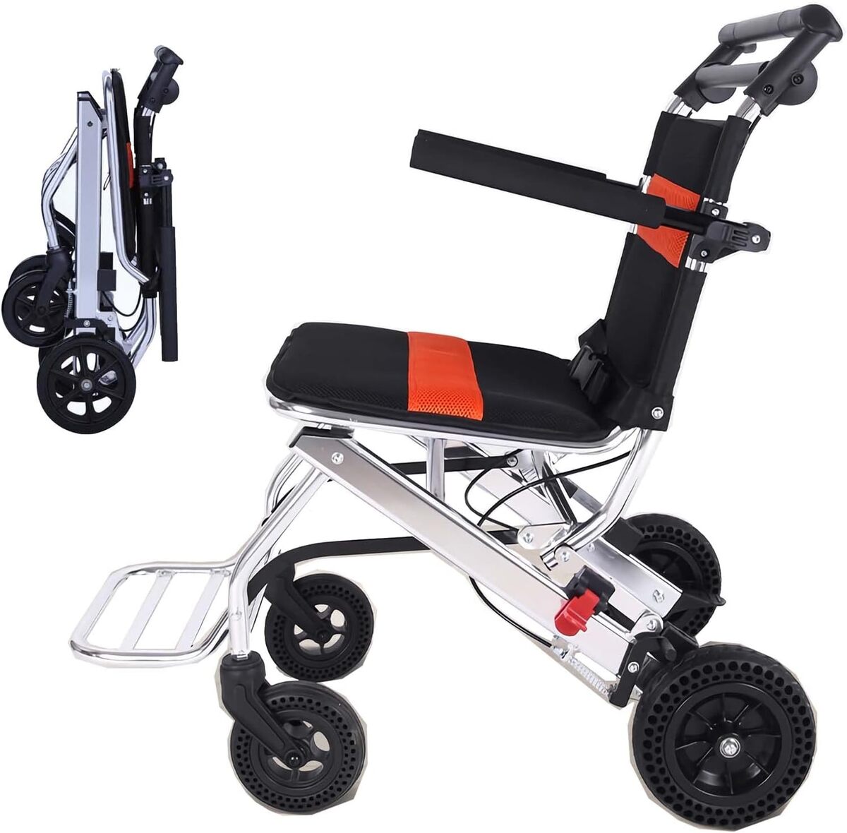 Test du fauteuil roulant pliant Bueuwe : léger et pratique pour voyager
