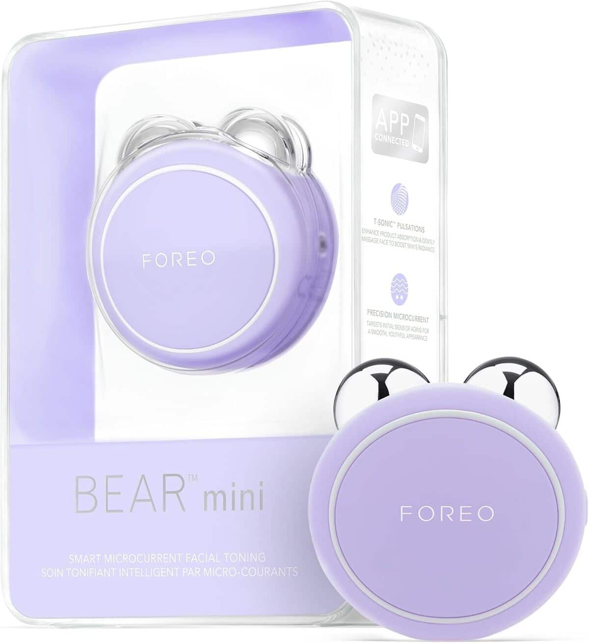 Test : foreo bear mini, appareil de lifting micro-courants lavender