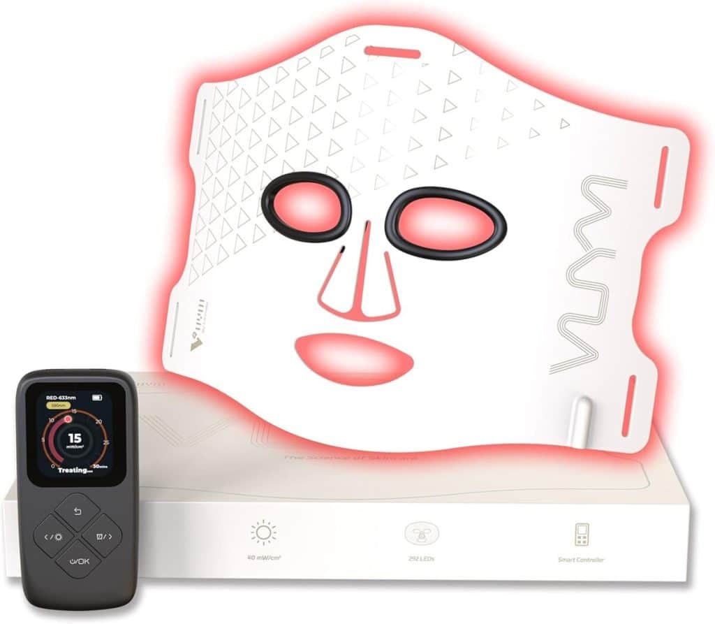 Test : masque LED infrarouge 292 pour visage