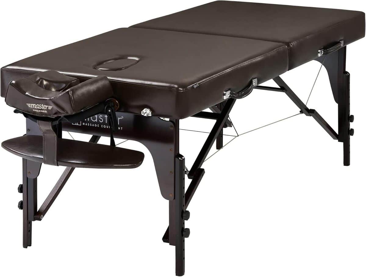 Test Master Massage Portable de Luxe suprĂªme chocolat 79cm