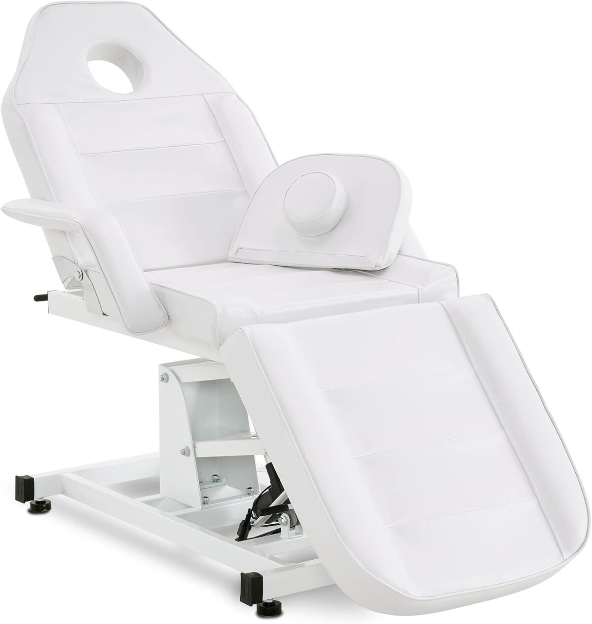 Test : table de massage électrique Barberpub 0100 blanche