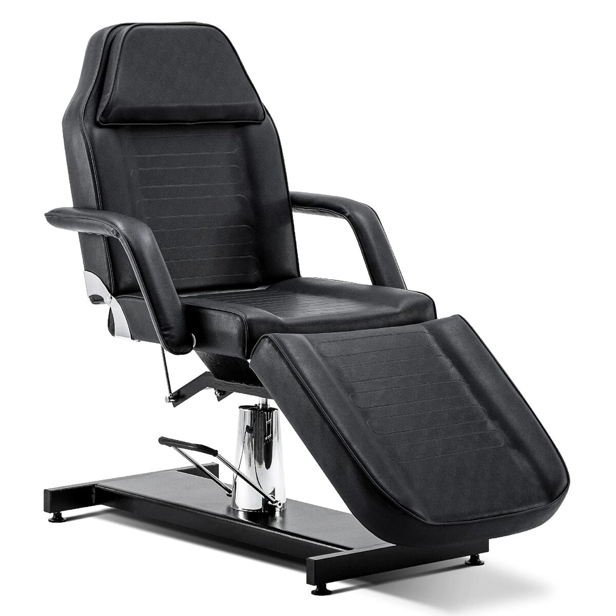 Test : table de massage hydraulique Barberpub BEAUTEK, modèle noir