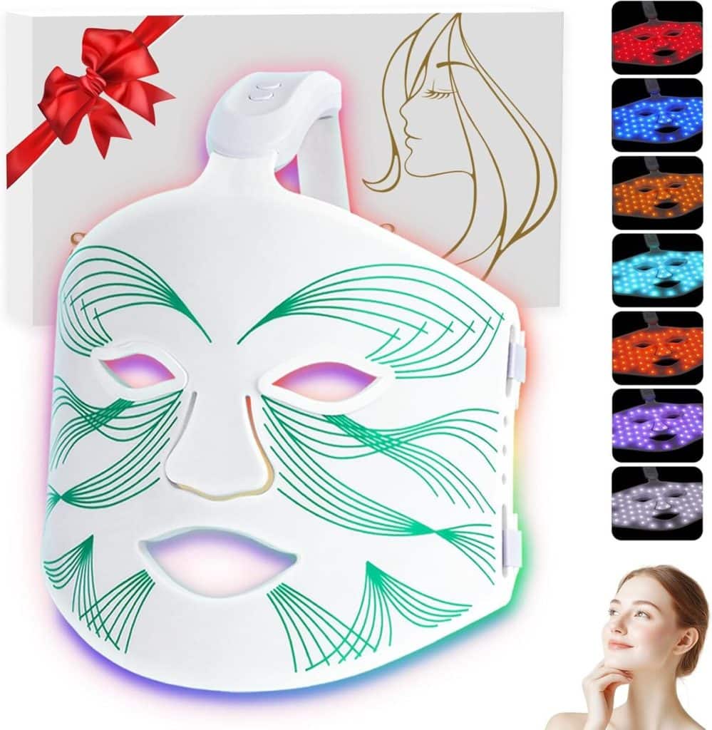 Test du masque visage LED YIPYOP Theràpy portable et rechargeable