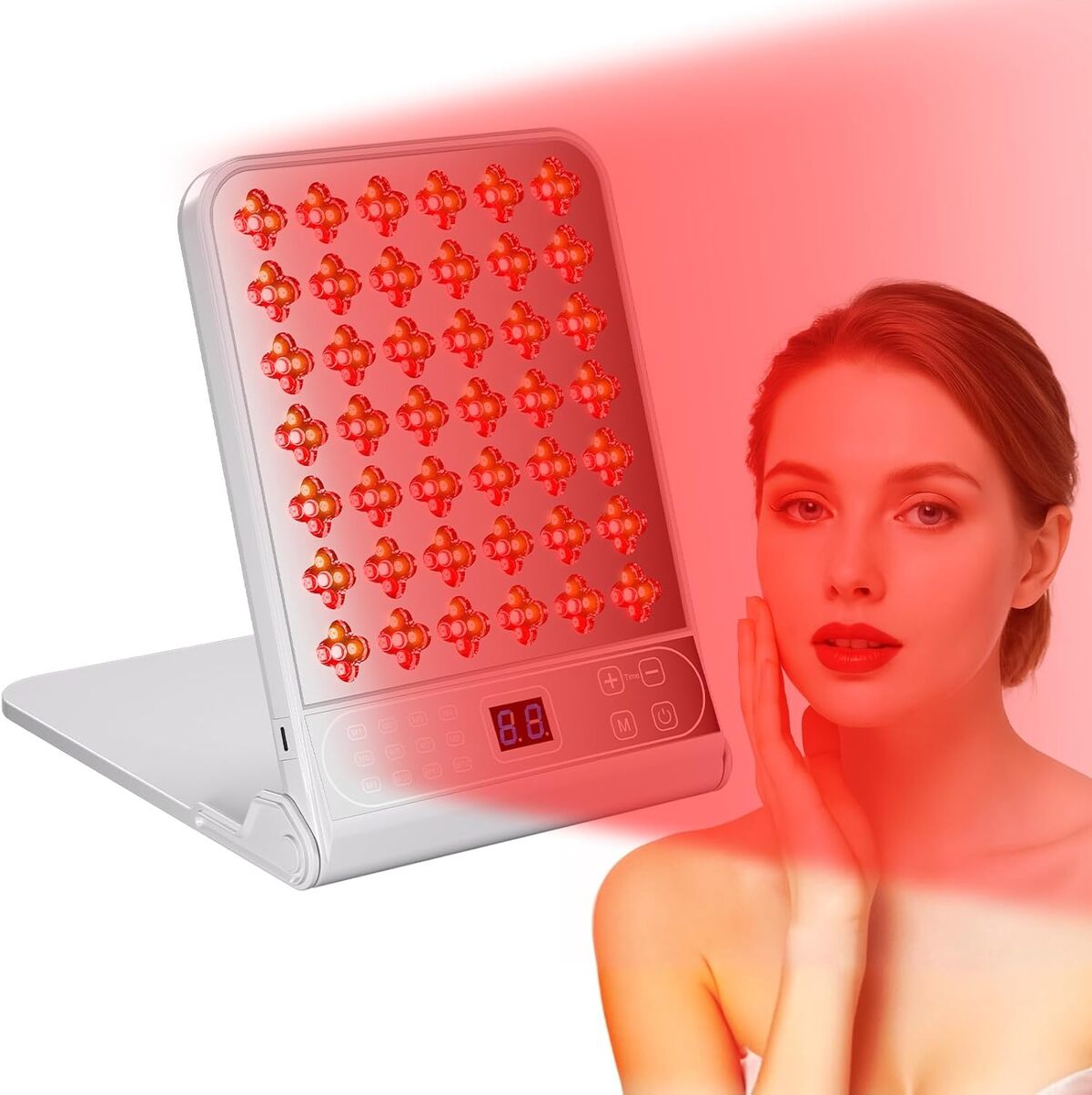 Test : lampe visage LED infrarouge 210 LED