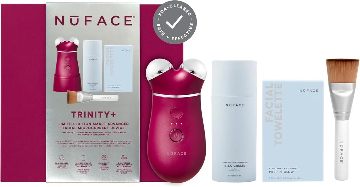 Test : nuFACE TRINITY+ Kit de massage facial à micro-courant