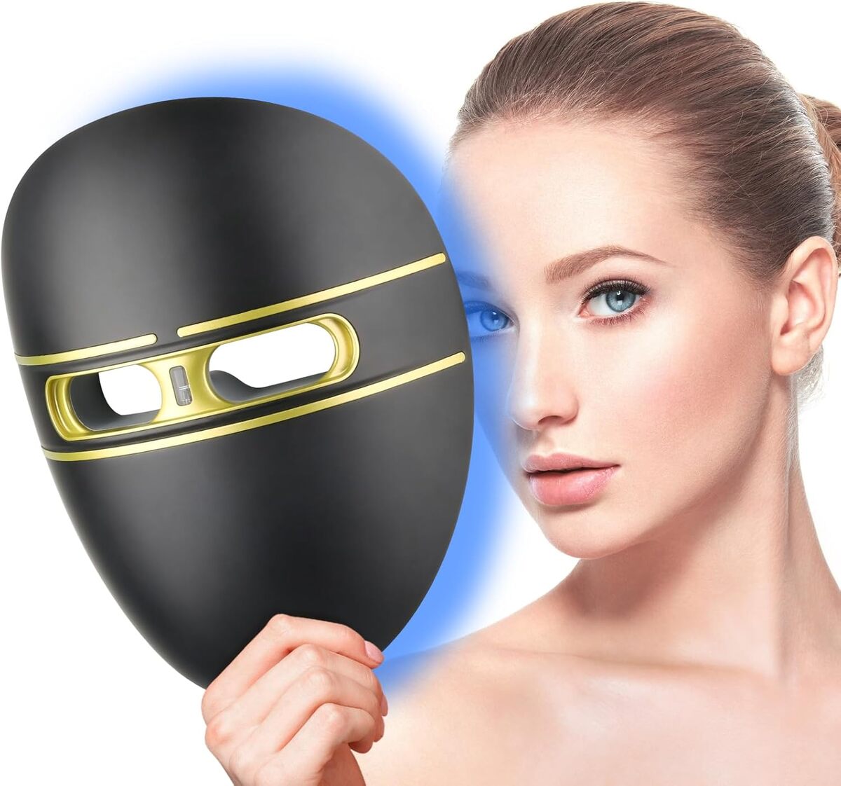 Test du masque facial à LED FIWENE : thérapie lumineuse puissante et portable