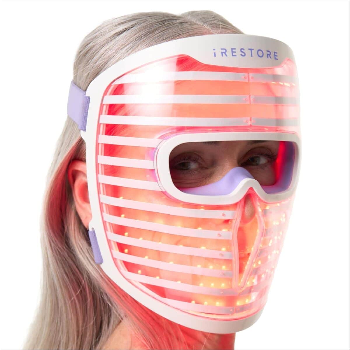 Test du masque facial LED iRestore Illumina : soin avancé pour une peau éclatante