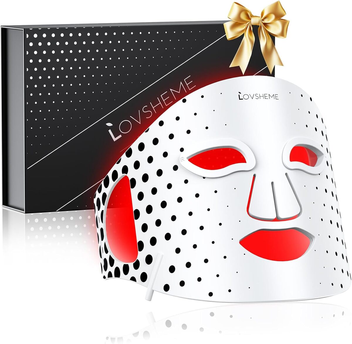Test du masque LED lumineux Lovsheme : rajeunissement peau au top