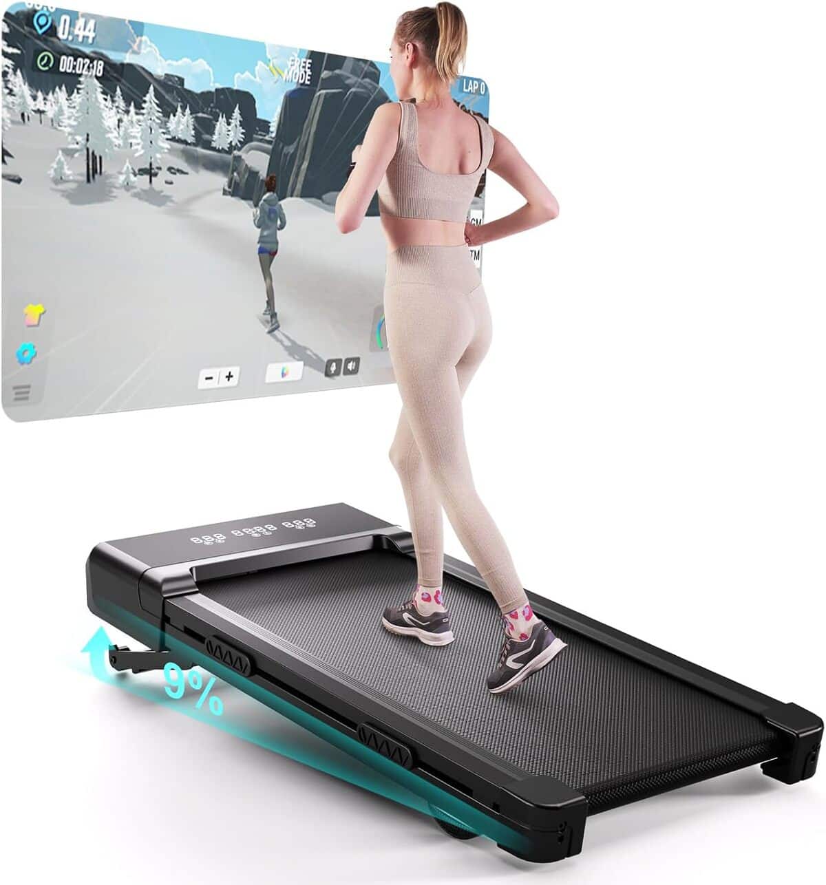 Test du tapis de marche Superun 3.0HP avec inclinaison